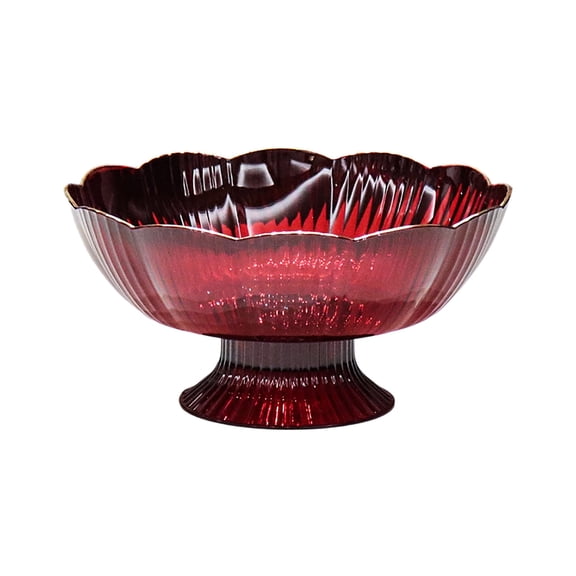 YFGEFTR Plastic Fruit Bowl Flower Vase, Detachable Fruit Drainage Basket, Easy Clean, Sparkling Elegant Mystical, for Home Office Shelf Table Decor