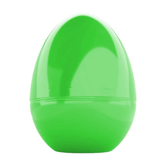 YFGEFTR Plastic Printed Bright Easter Eggs, Tall Fillable Empty Eggs Bulks for Easter Hunt, Basket Stuffers Fillers, Classroom Prize Supplies, Filling Treats and Party Favor