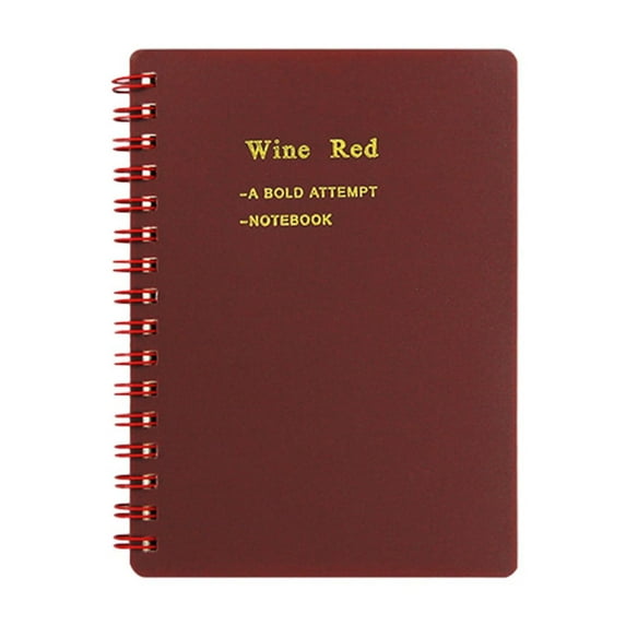 YFGEFTR Pocket Journal Notebook, A6 Mini Small Size, for Work, Journaling, Writing, Spiral-bound, Flexible Plastic Cover
