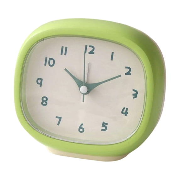 YFGEFTR Retro Alarm Clock – Vintage Decor for Bedroom, Nightstand, Living Room, or Office – Battery Operated Non-Ticking Shelf Clocks for Décor Livingroom Bedroom Kitchen Desktop Gift Clock