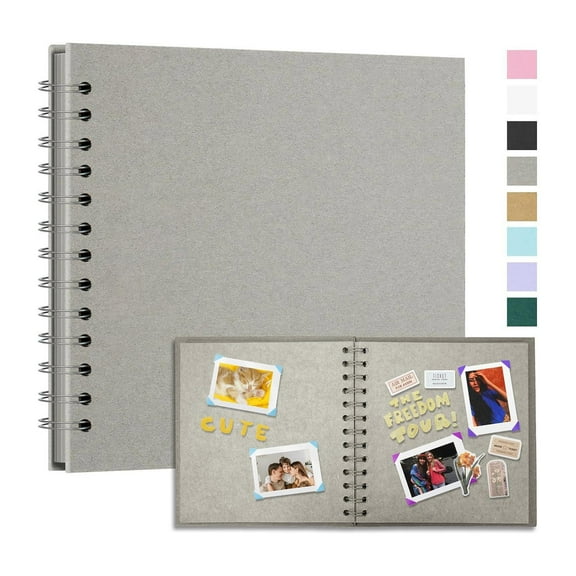 YFGEFTR Scrapbook with Photo Window, Hardcover Album, Photo Album Scrapbook, Memory Book - Ideal for Your Scrapbooking Albums Art & Craft Projects