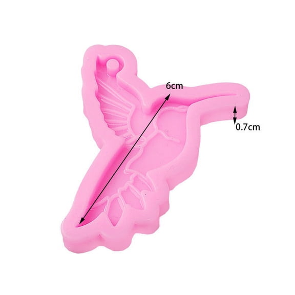 YFGEFTR Silicone Mold, Hummingbird Shape Silicone Mold, Perfect for Handmade Cake Chocolate Desserts Biscuit Pudding Teacake Jelly