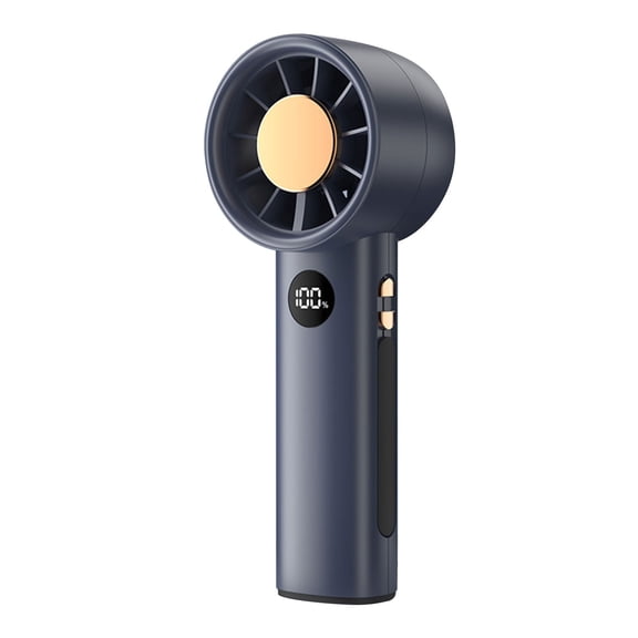 YFGEFTR Variable Speed Handheld Turbo Fan, High Wind Power Silent Turbine Mini Fan, Portable Outdoor Low Noise Blower, 100 Level Stepless Adjustable Cooler