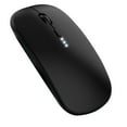 thumbnail image 1 of YFGEFTR Wireless Bluetooth Mouse for Laptop, Rechargeable Mouse 2.4G USB Optical Wireless Mouse, LED Slim Dual Mode, Wireless for Laptop, PC, OS, Android, Windows (Black), 1 of 4