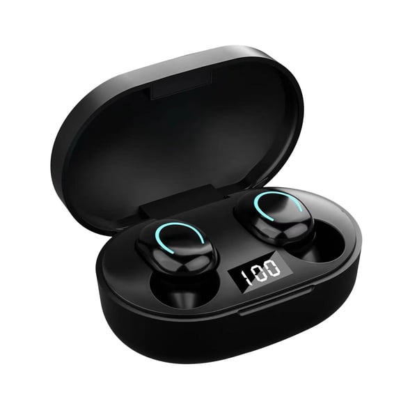 YFGEFTR Wireless Earbuds Bluetooth 5.0 Headphones, Touch Control Noise Reduction Headphones, Waterproof Mini Ear Buds Mic In-Ear Headset ,Compatible with IOS , Android