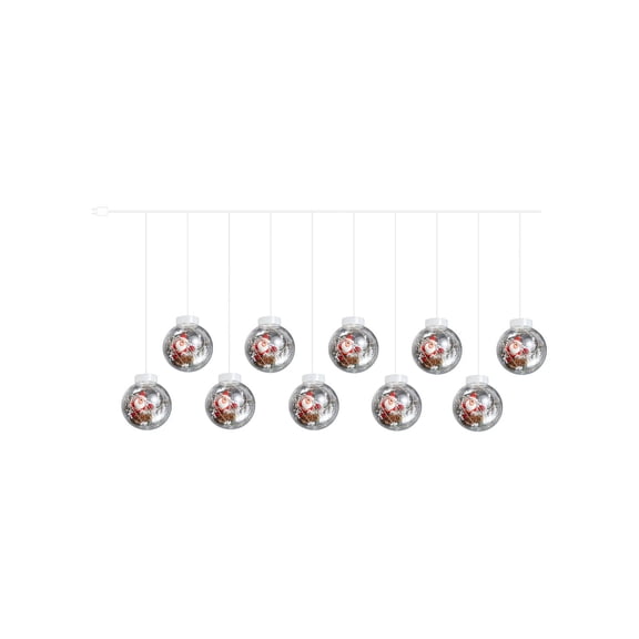 YFGEFTR Wish Ball Curtain Lights USB/Battery Powered Twinkle Globe Curtain String Lights for Wedding Backdrop Room Dorm Party Christmas Decor