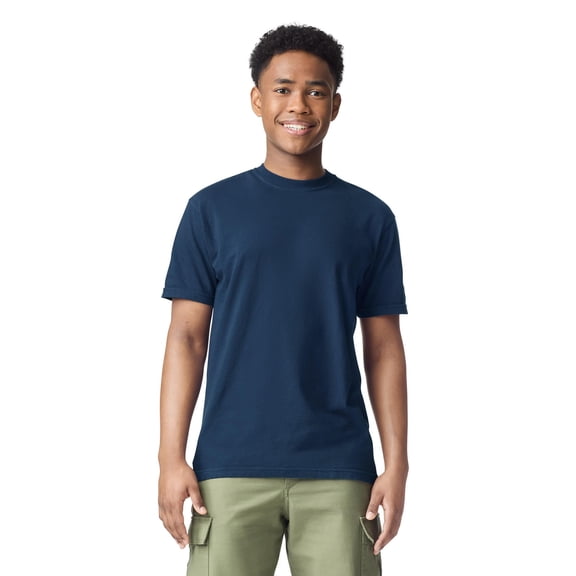 YFH sunbest Comfort Colors Men's Cotton T-Shirt, Crew Neck Short Sleeve Tee, Style G1737