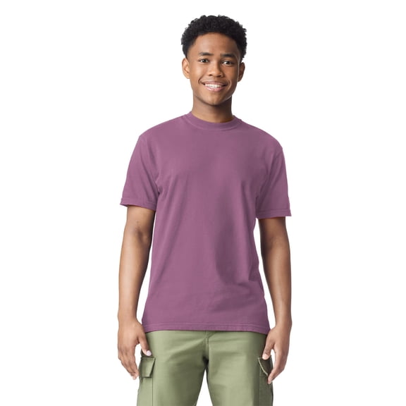 YFH sunbest Comfort Colors Men's Cotton T-Shirt, Crew Neck Short Sleeve Tee, Style G1737