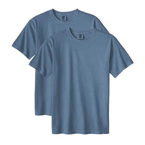 YFH sunbest Comfort Colors Men's Cotton T-Shirt, Crew Neck Short Sleeve Tee, Style G1737