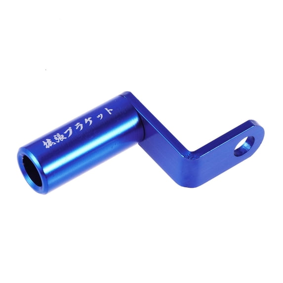 YFJQTZX Motorcycle Electric Car Beach Car Rearview Mirror Pedestal Extension Mount Bracket Hooks (Blue)