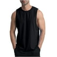 thumbnail image 1 of YFNNUP Men's Big & Tall Tight Fit A-Shirts Tank Tops Sleeveless Undershirts Stretchy Cotton Spandex Base Layers, 1 of 6