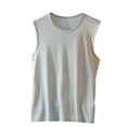 thumbnail image 1 of YFNNUP Men's Color Block Round Neck Sleeveless Regular Fitted Basic Tank Tops Vest, 1 of 3
