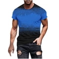 thumbnail image 1 of YFNNUP Men's Plus Size Tshirts Crew Neck Short Sleeve Tee Shirts Big and Tall Muscle Tee Shirts Lightweight Workout Pullover with Pocket, 1 of 5