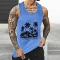 thumbnail image 1 of YFNNUP Men's Tank Tops Workout Sleeveless Tee Shirts Muscle Athletic Gym Running Beach Tanks for Men, Quick Dry, 1 of 4