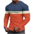 thumbnail image 1 of YFNNUP Men's Waffle Long Sleeve Shirts,Crew Neck Thermal Underwear Tops Casual Pullover Sweaters Knit Undershirts, 1 of 5