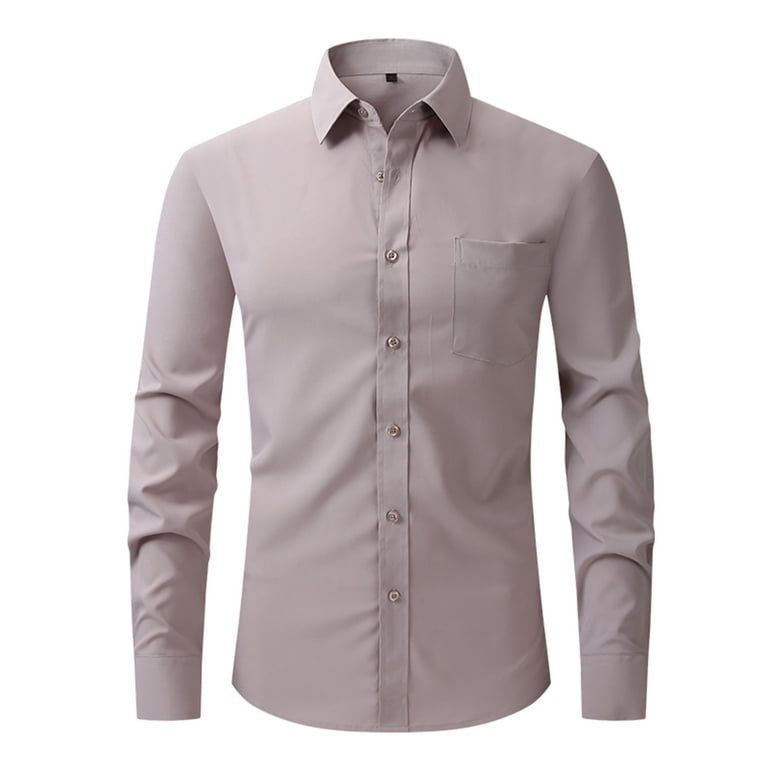 YFNNUP Mens Dress Shirts Long Sleeve Slim Fit Stretch Shirt Wrinkle-Free Formal Oxford Shirt Business Casual Button Down Shirts Regular Solid Cotton ... YFNNUP Mens Dress Shirts Long Sleeve Slim Fit Stretch Shirt Wrinkle-Free Formal Oxford Shirt Business Casual Button Down Shirts Regular Solid Cotton ...