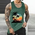 thumbnail image 1 of YFNNUP Mens Tank Tops Under 4.00 Mens 3D Print Tank Top Summer Casual Novelty Polyester Gym Workout Bodybuilding Tank Tops, 1 of 4
