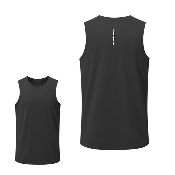 YFNNUP Mens Workout Tank Top Quick Dry Sleeveless Swim Shirt Gym Muscle Athletic Summer Beach T Shirts