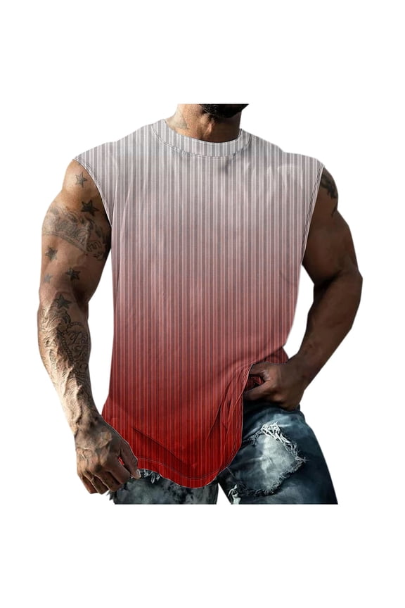 Quick Dry Tank Tops Athletic Gym Sports Sleeveless Shirts for Running Workout Polyester Muscle Tee