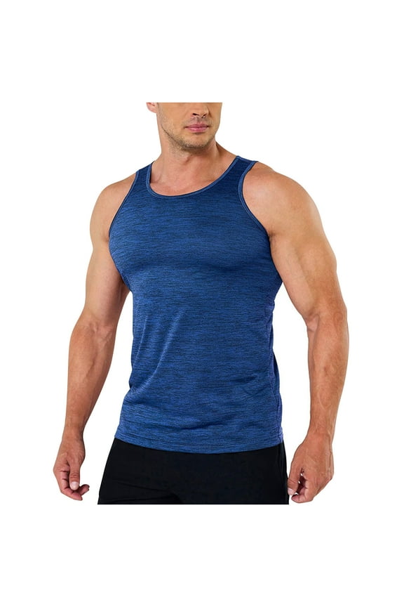 Workout Gym Tank Top Fitness Bodybuilding Stringer Muscle Cut Sleeveless T shirt