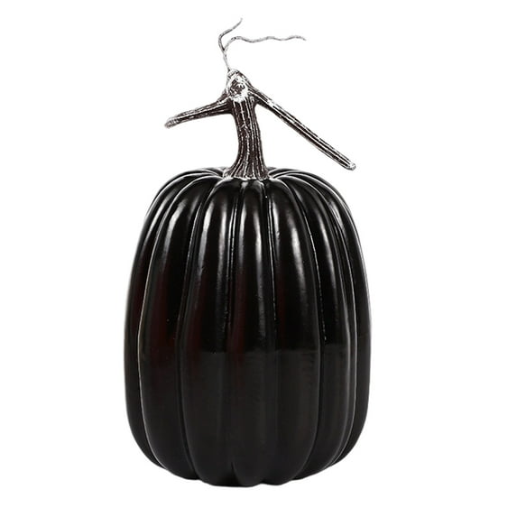 YFTDEF 9 Inch Large Artificial Pumpkin, Foam Fake Decorative Pumpkin, Halloween Home Decoration, Fall Theme Decor, Ideal for Parties, Crafting, and Seasonal Displays