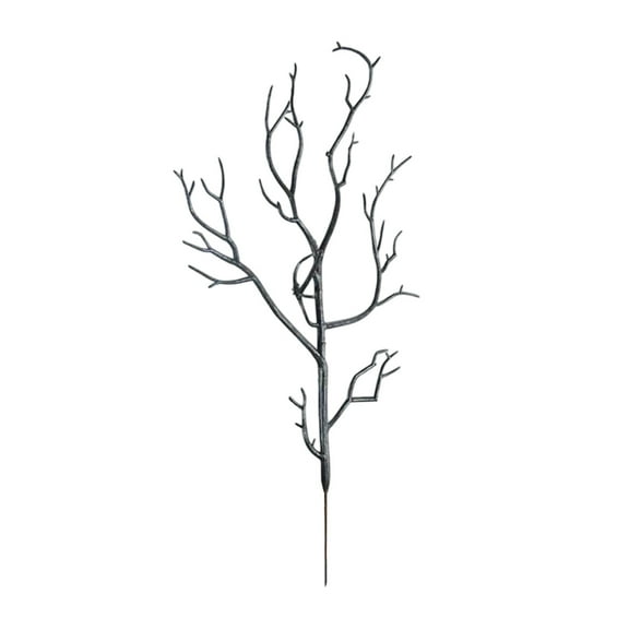 YFTDEF Artificial Flower Arrangement, Plastic Black Dead Branches, Home Decoration, Halloween Festival Decor, Indoor Outdoor Use, Easy Maintenance, Long-lasting Design