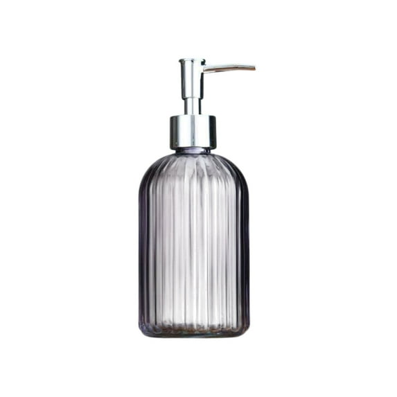 YFTDEF Bathroom Glass Refill Bottles, Hand Soap Dispenser, Lotion Container, Reusable and Refillable, Perfect for Home, Office, or Travel, Space-Saving Design