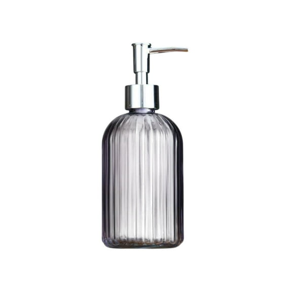 YFTDEF Bathroom Glass Refill Bottles, Hand Soap Dispenser, Lotion Container, Reusable and Refillable, Perfect for Home, Office, or Travel, Space-Saving Design