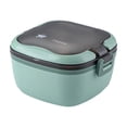 thumbnail image 1 of YFTDEF Bento Lunch Box, Leak Proof, Microwave Safe, Plastic Material, 25.36oz Capacity, Easy to Carry, Meal Prep Container, Ideal for Adults, Reusable Lunch Container, 1 of 4