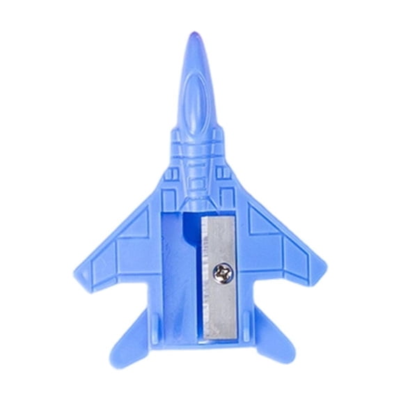 YFTDEF Bright Airplane Shaped Manual Pencil Sharpener, Strong Structure for Repeated Use, Clean Cutting Effect for Writing and Drawing, Small Portable Size for Easy Storage