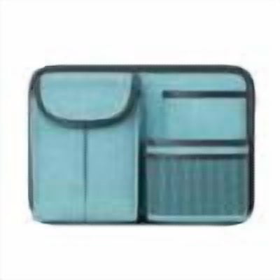 YFTDEF Car Seat Back Storage Bag, Multipurpose Organizer, Durable Material, Sturdy Hooks, Car Interior Accessory, Efficient Storage Solution, Clutter-Free Driving Experience