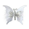 thumbnail image 1 of YFTDEF Christmas Butterflies Decoration Props, White Polyester Butterfly, Sparkling 30x22in for Christmas Trees, Walls, Versatile Holiday Decor, Lightweight and Easy to Hang, 1 of 3