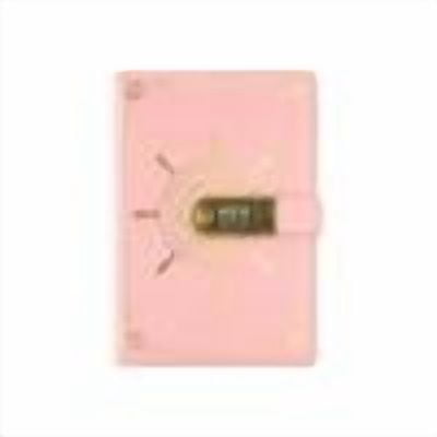 YFTDEF Classic Password Lock Notebook, Multifunctional Journal, Office Stationery, Vintage Leather Cover, Coded Security Lock, Ideal for Writing and Note-Taking, Personal Organizer