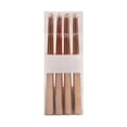 thumbnail image 1 of YFTDEF Electroplated Twisted Candles, 4-Piece Wax Taper Set, Dripless Low-Fume Burning, Ideal for Weddings and Romantic Dinners, Perfect for Home Decor and Events, 1 of 6