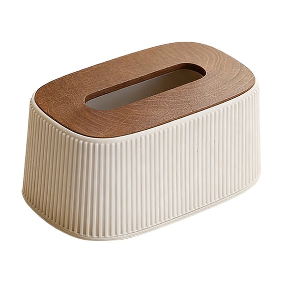 YFTDEF Elegant Tissue Box, Desktop Organizer, Effortless One-Handed dispensing, Perfect for Living Room, Ideal for Home or Office Use