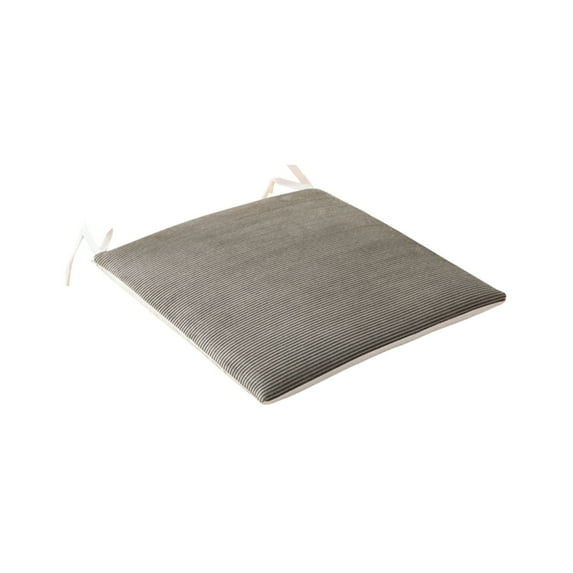 YFTDEF Gray Office Chair Cushion, 17.71x17.71in Soft Polyester Pad, Comfortable Seating, Home Decor, Long Sitting Use, Gift for Friends and Family, Easy to Clean