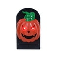 thumbnail image 1 of YFTDEF Halloween Door Decoration, Skull Witch Pumpkin, Spooky Sound Effects, Glowing Doorbell, Interactive Props, Perfect for Halloween Parties and Events, 1 of 4