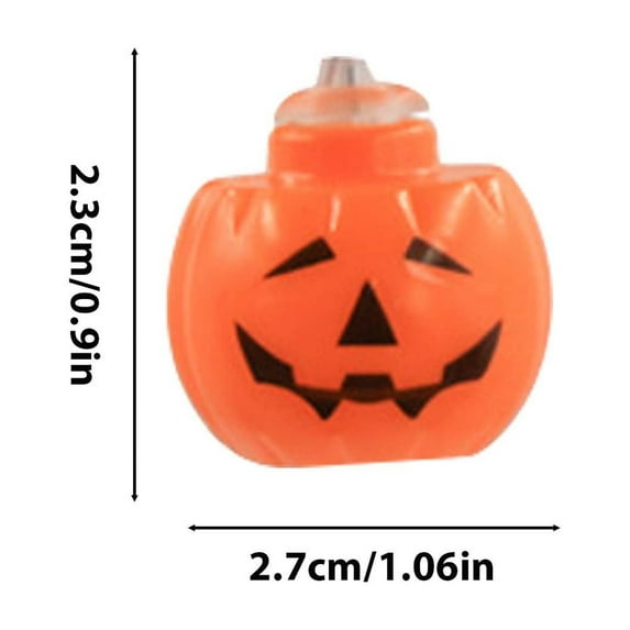 YFTDEF Halloween LED Pumpkin Ghost String Lights, Durable, Energy-Efficient, 20 Bulbs, Indoor Outdoor Decor, Perfect for Festival Party and Home Decoration