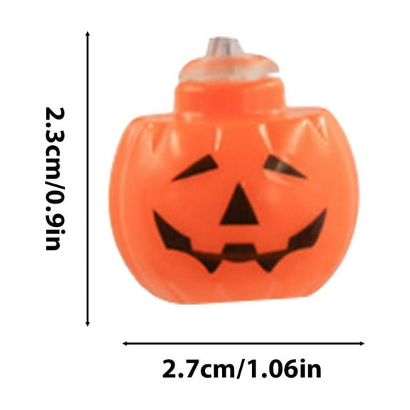 YFTDEF Halloween LED Pumpkin Ghost String Lights, Durable, Energy-Efficient, 20 Bulbs, Indoor Outdoor Decor, Perfect for Festival Party and Home Decoration