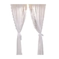 thumbnail image 1 of YFTDEF Lace Curtains, Polyester Fabric, Elegant Design, Light Blocking, Heat Insulating, Ideal for Living Room, Window, Balcony, Decoration, Easy Installation, Modern Aesthetic, 1 of 4