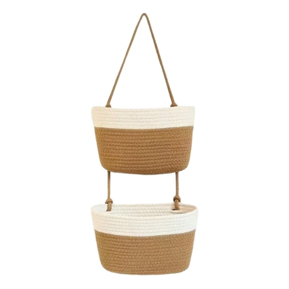 YFTDEF Maximize Space, 3-Tier Wall Hanging Organizer, Ample Room for Toiletries and Kitchen Supplies, Ideal for Bathroom, Kitchen, or Entryway, Perfect for Compact Living Spaces