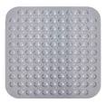 thumbnail image 1 of YFTDEF Non-Slip Bath Mat - 18.9 x 9.45 Inch Anti-Slip Tub & Shower Mat, Shower Mats for Shower Stall Floors with Suction Cups, Drain Holes for Bathroom Bathtub Safety, Decor (Gray), 1 of 4