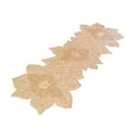 thumbnail image 1 of YFTDEF PVC Table Runner, Durable Linen Fabric, Non-Slip Insulation, Unique Floral Design, Perfect for Dining Room Decor, Ideal for Festive Parties and Home Decoration, 1 of 4