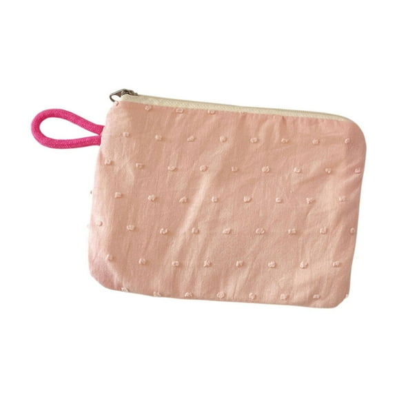 YFTDEF Portable Coin Purse, Mini Cosmetic Bag, Travel Storage Pouch, Leak-Proof Zipper Closure, Multi-Functional for Shopping, Commuting, and Daily Use