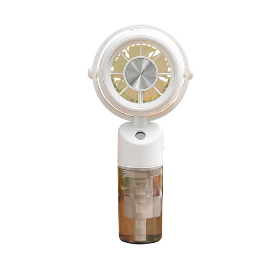 YFTDEF Portable Misting Fan, 2 in 1 Rechargeable Device, Adjustable Angle for Targeted Cooling, Ideal for Travel, Office, Outdoor Activities, Perfect for Hot Weather Comfort
