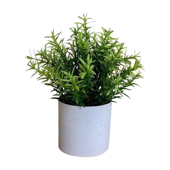 YFTDEF Realistic Artificial Flowers, Potted Plants for Office and Home, Care-Free Decoration, Ideal for Desks and Living Rooms, Perfect for Professionals and Homeowners