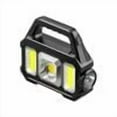 thumbnail image 1 of YFTDEF Solar Rechargeable Searchlight, Multi-Function Waterproof LED Flashlight, USB Rechargeable Portable 1000 Lumen Floodlight with 1800mAh Power Bank, for Camping, Hiking, Emergency, 1 of 4