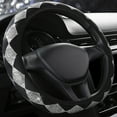 thumbnail image 1 of YFTDEF Sparkling Rhinestone Steering Wheel Cover, High-Quality Bling Wheel Protector, Unique Design for Enhanced Style, Perfect for Women, Universal Fit for All Vehicles, 1 of 7