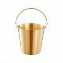 YFTDEF Stainless Steel Ice Bucket, Creative Beverage Container, Multipurpose Snack Holder, Portable Design for Picnics, Parties, Keep Drinks Cold