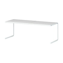 YFTDEF Storage Shelf, Adjustable Metal Rack, Multi-Functional Organizer, Kitchen and Bathroom Use, Space-Saving Solution for Under Sink and Cabinets